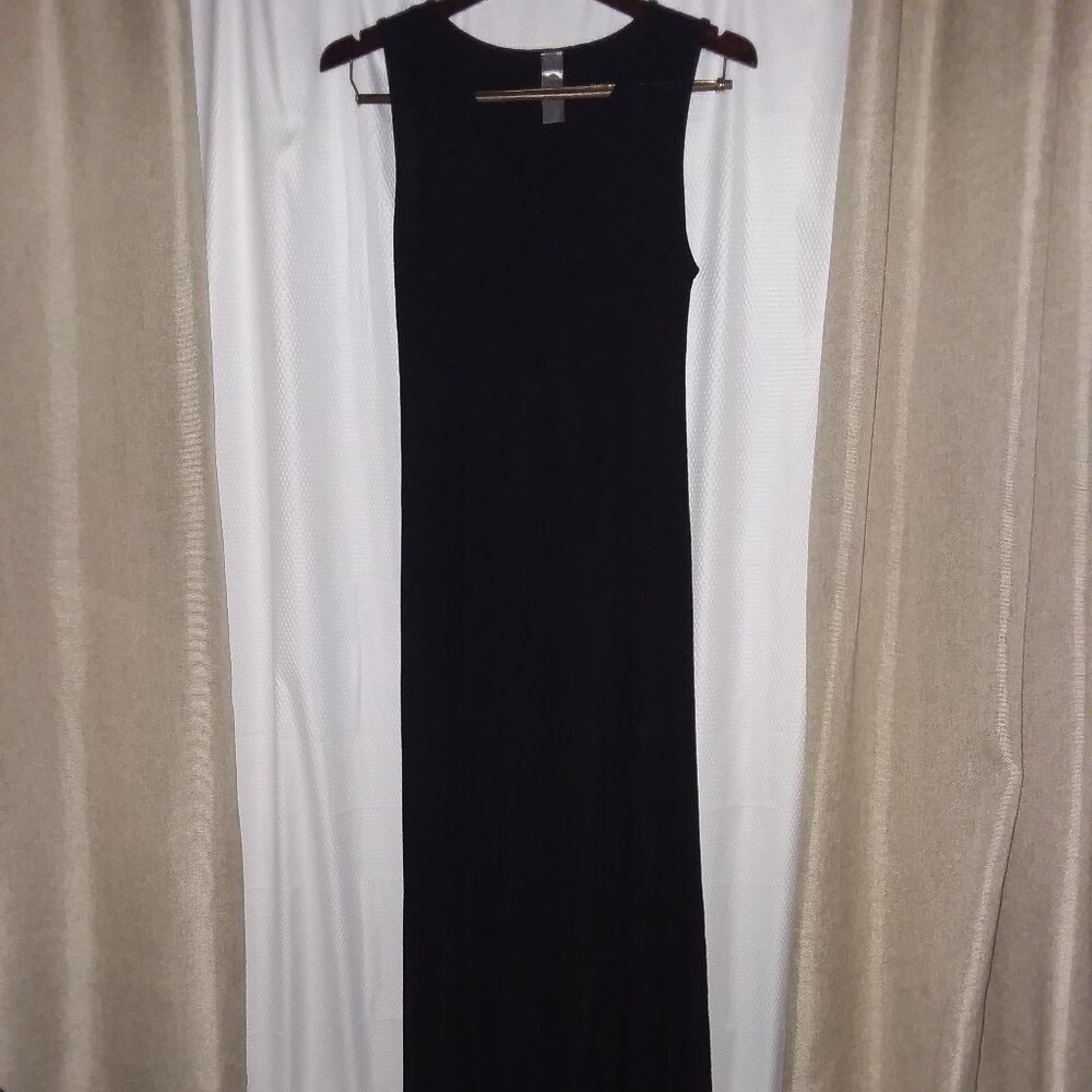 Brand for Nordstrom Black sleeveless maxi dress
